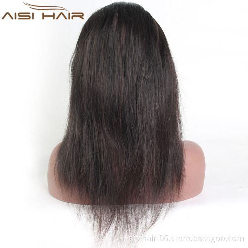 Aisi Hair 2018 New Arrival Indian Hair Raw Unprocessed  360 Lace Frontal Wig
